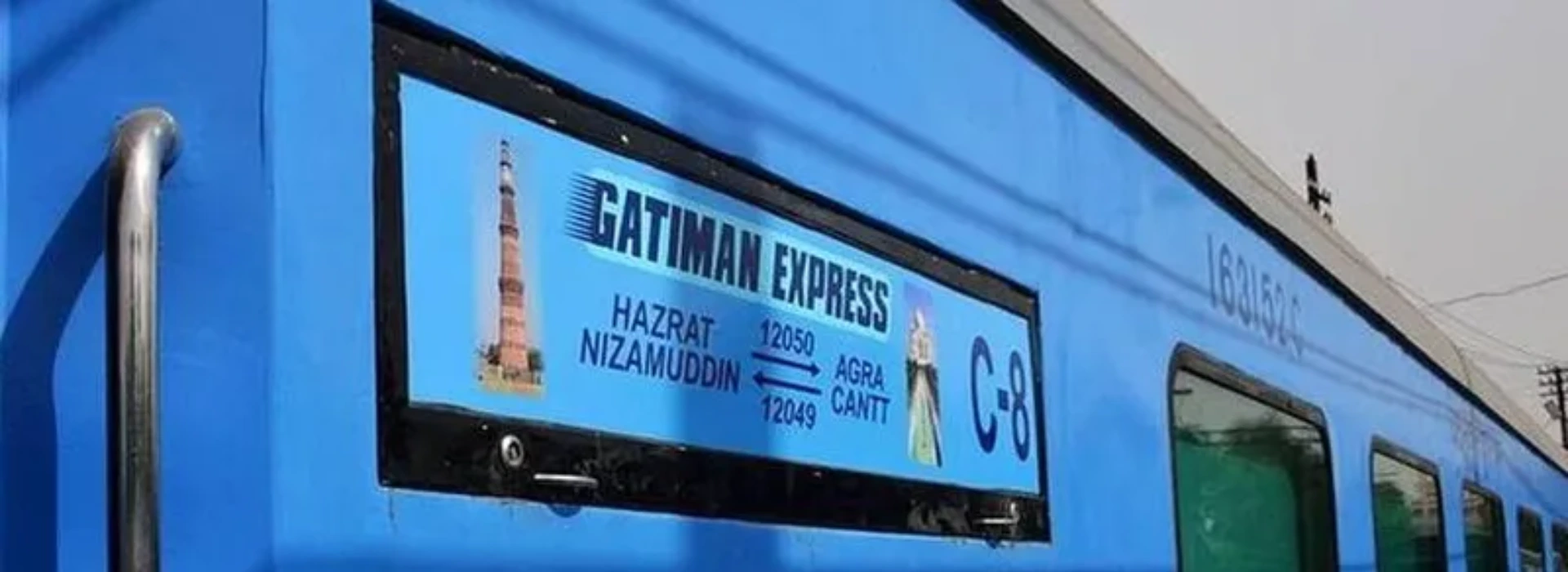 Taj Mahal Tour From Delhi by Superfast Train