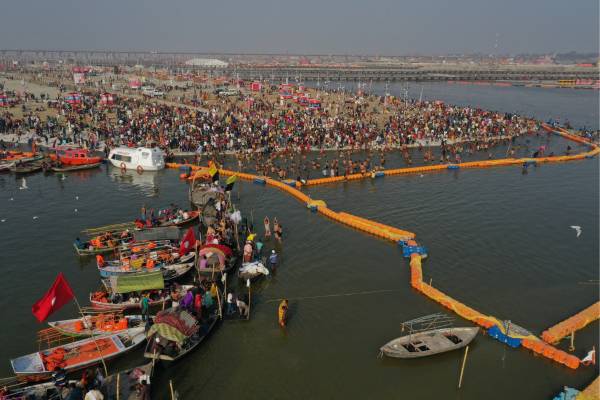 Golden Triangle Tour extended with Prayagraj pilgrimage attractions