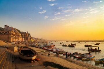 Spiritual Varanasi Ganga Ghats included in Golden Triangle Tour