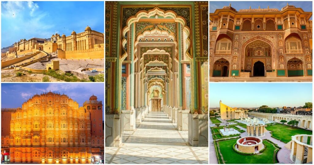 Jaipur attractions top attraction amber fort hawa mahal Explore the top attractions in Jaipur, from magnificent forts and royal architecture to colorful gateways and historic astronomical landmarks.