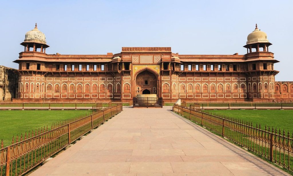 Jahangiri Mahal Agra Jahangiri Mahal inside Agra Fort with Mughal architectural details
