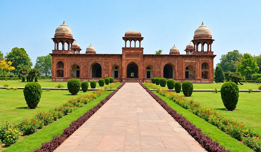 Mariam-uz-Zamani's Tomb Agra Mariam-uz-Zamani's Tomb near Sikandra showcasing Mughal architecture